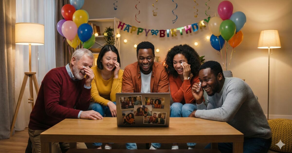 Compilation dédicaces vidéo pour anniversaire en famille